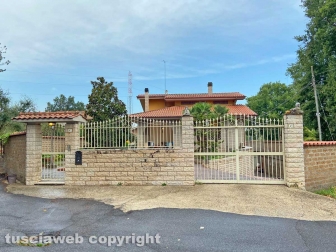 Castel Sant’Elia – Femminicidio-suicidio - La casa dove abitavano Ciriaco Pigliaru e Anna Cupelloni