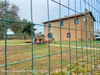 Castel Sant’Elia – Il casale dove è avvenuto il femminicidio-suicidio