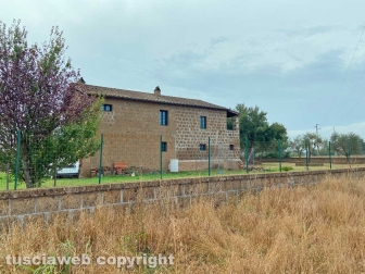 Castel Sant’Elia – Il casale dove è avvenuto il femminicidio-suicidio