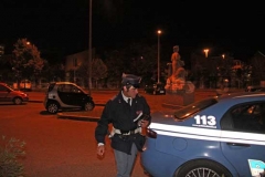 La polizia davanti alla procura