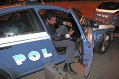 La polizia davanti alla procura