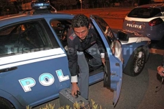 La polizia davanti alla procura