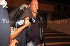 Vincenzo Ventura all\'uscita della procura