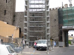 Si lavora per la Macchina di Santa Rosa