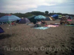 Tutti al mare a Pescia Romana