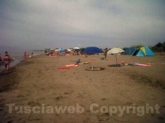 Tutti al mare a Pescia Romana