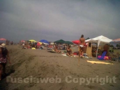 Tutti al mare a Pescia Romana
