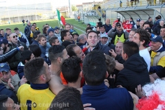 Festa al Rocchi per la vittoria della Viterbese