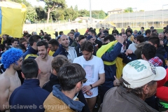 Festa al Rocchi per la vittoria della Viterbese