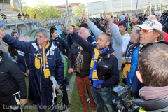 Festa al Rocchi per la vittoria della Viterbese