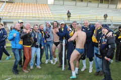 Festa al Rocchi per la vittoria della Viterbese