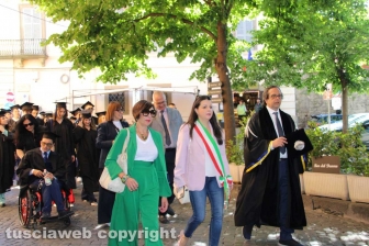 Viterbo - Unitus - Consegna diplomi laureati anno accademico 2025
