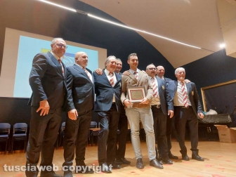 Sodalizio dei facchini - Festa del socio - La premiazione