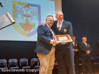 Sodalizio dei facchini - Festa del socio - La premiazione