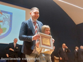 Sodalizio dei facchini - Festa del socio - La premiazione