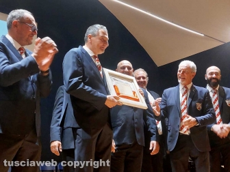 Sodalizio dei facchini - Festa del socio - La premiazione