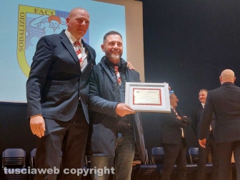 Sodalizio dei facchini - Festa del socio - La premiazione