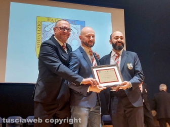 Sodalizio dei facchini - Festa del socio - La premiazione