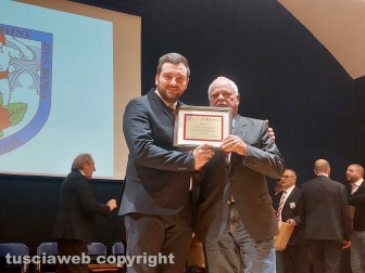 Sodalizio dei facchini - Festa del socio - La premiazione