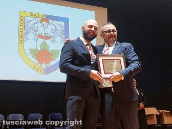 Sodalizio dei facchini - Festa del socio - La premiazione