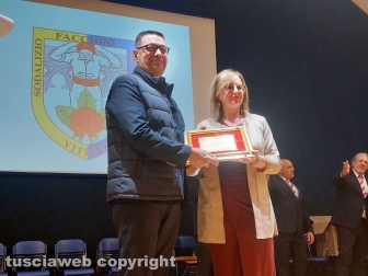 Sodalizio dei facchini - Festa del socio - La premiazione