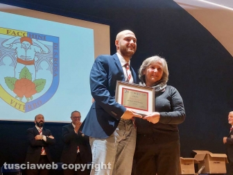 Sodalizio dei facchini - Festa del socio - La premiazione