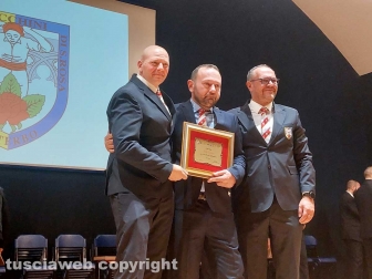 Sodalizio dei facchini - Festa del socio - La premiazione