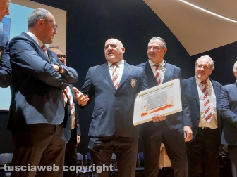 Sodalizio dei facchini - Festa del socio - La premiazione