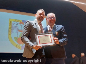 Sodalizio dei facchini - Festa del socio - La premiazione