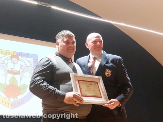 Sodalizio dei facchini - Festa del socio - La premiazione