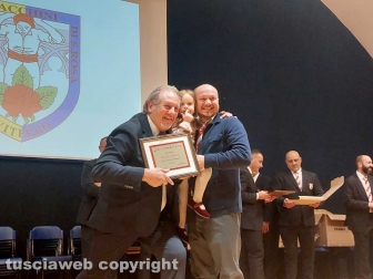 Sodalizio dei facchini - Festa del socio - La premiazione