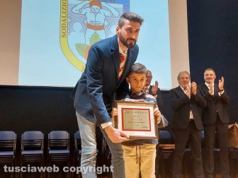 Sodalizio dei facchini - Festa del socio - La premiazione