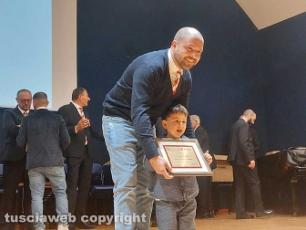 Sodalizio dei facchini - Festa del socio - La premiazione