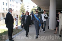 Il colonnello Occhipinti e il viceprefetto Tarricone