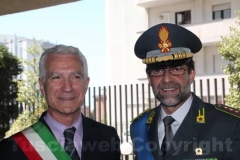 Il colonnello Occhipinti e il sindaco di Vetralla