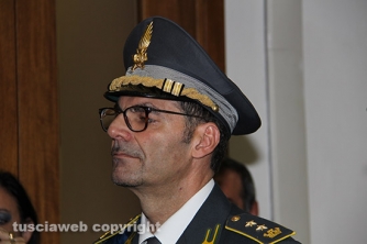 Festa della finanza 2015 - La consegna di encomi ed elogi ai finanzieri meritevoli - Il colonnello Domenico Costagliola, comandante del nucleo di polizia tributaria