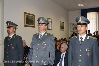 Festa della finanza 2015 - La consegna di encomi ed elogi ai finanzieri meritevoli