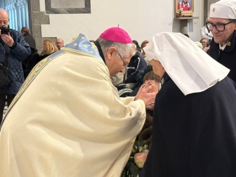 Viterbo - La Quercia - Giornata Mondiale del Malato - Festa della Madonna di Lourdes - Il vescovo Orazio Francesco Piazza