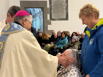 Viterbo - La Quercia - Giornata Mondiale del Malato - Festa della Madonna di Lourdes - Il vescovo Orazio Francesco Piazza