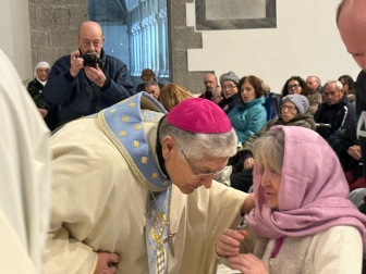 Viterbo - La Quercia - Giornata Mondiale del Malato - Festa della Madonna di Lourdes - Il vescovo Orazio Francesco Piazza