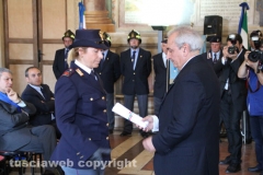 Festa della Polizia, la premiazione