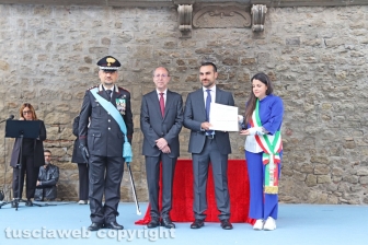 Viterbo - Onorificenza di Cavaliere dell’ordine al merito della repubblica al Magg. dell’Arma dei Carabinieri Federico Alfonso Lombardi