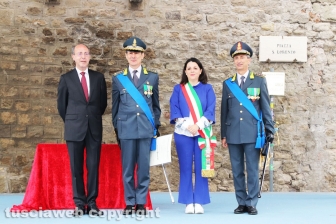 Viterbo - Onorificenza di Cavaliere dell’ordine al merito della repubblica al Colonnello della Guardia di Finanza Andrea Pecorari