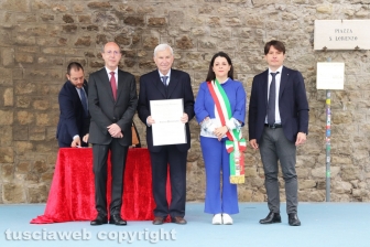 Viterbo - Onorificenza di Cavaliere dell’ordine al merito della repubblica al Dott. Sandro Marenzoni