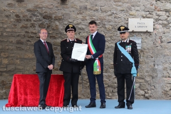 Viterbo - Onorificenza di Cavaliere dell’ordine al merito della repubblica al Lgt CS dell’Arma dei Carabinieri Angelo Faraoni