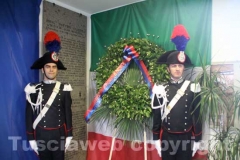 La corona in memoria dei caduti