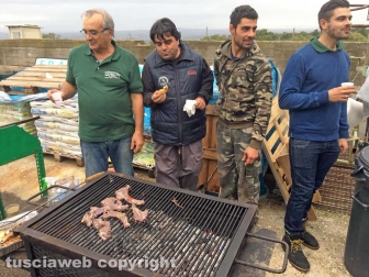 La grigliata con olio novello