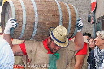 Viterbo - Festa dell'uva a Pianoscarano - Il Palio delle botti 2017
