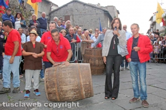 Viterbo - Festa dell'uva a Pianoscarano - Il Palio delle botti 2017