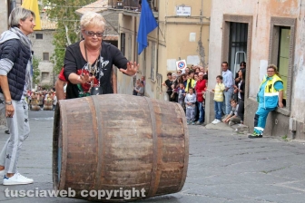 Viterbo - Festa dell'uva a Pianoscarano - Il Palio delle botti 2017